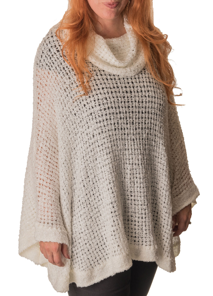 Soft Net Cape Poncho